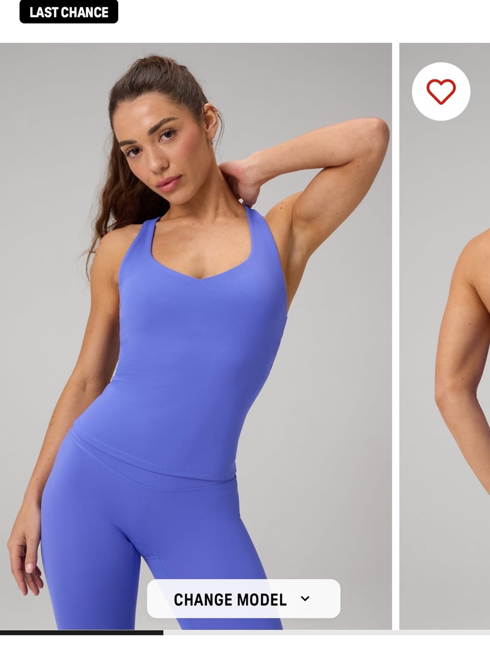 Fabletics Anywhere PureLuxe Built-In Bra
Tank - Sapphire